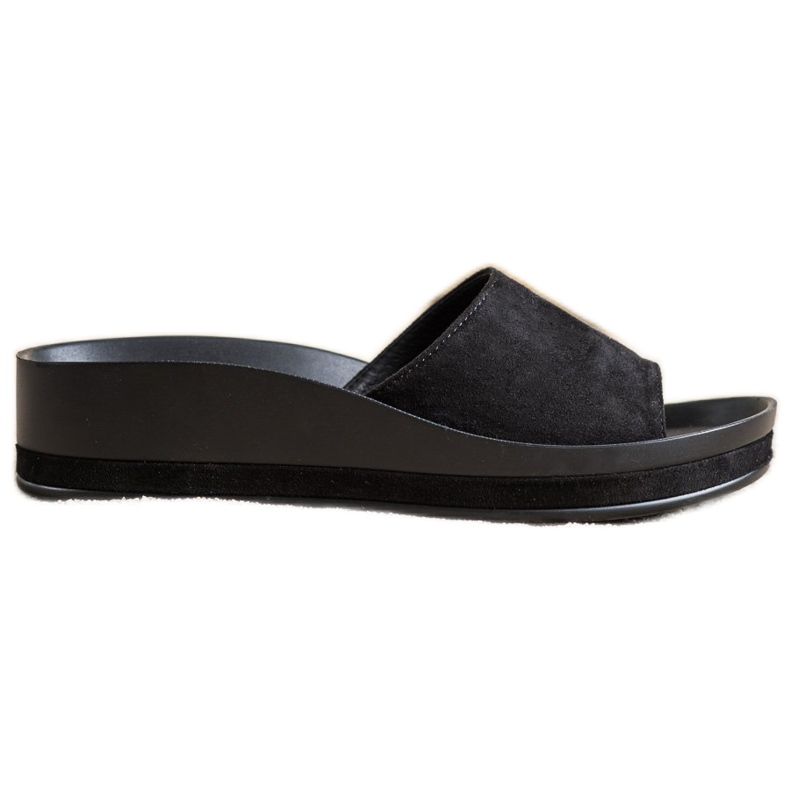Casual VINCEZA slippers black