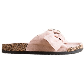 Comfortable Casual VINCEZA Slippers pink
