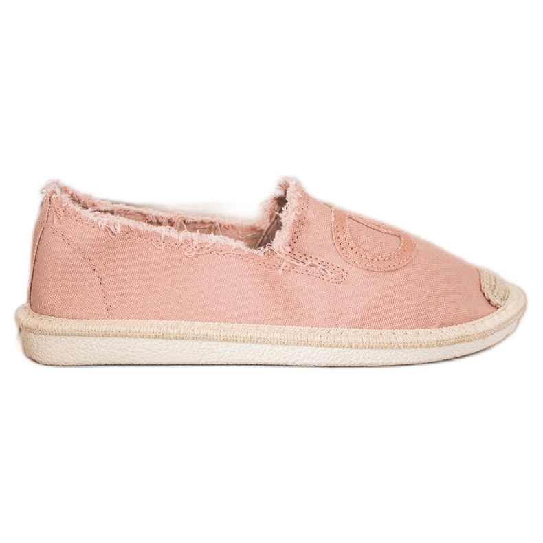 SHELOVET Textile Espadrilles pink