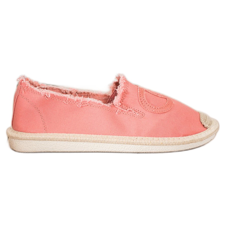 SHELOVET Textile Espadrilles pink