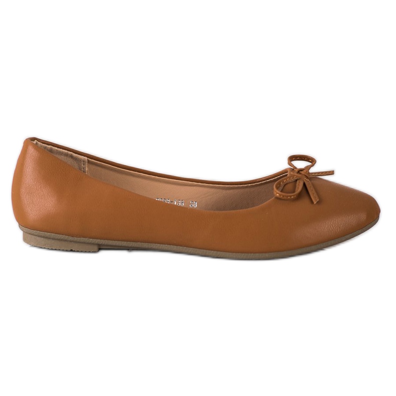 Diamantique Classic ballerinas brown