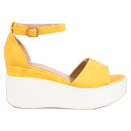 Comer Light Sandals On The Platform yellow Comer Light Sandals On The Platform yellow