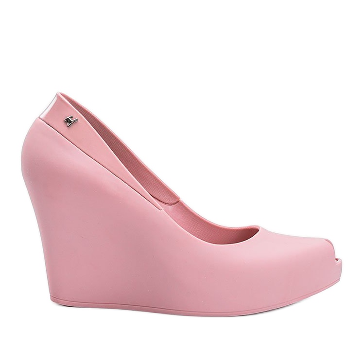 Pink melissa on the wedge Nikki