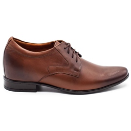 Olivier Men's formal shoes P11 increasing the covered wedge brown