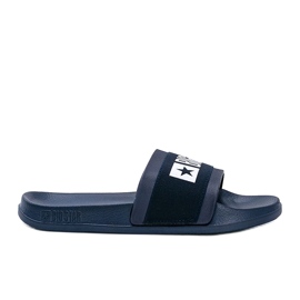 Big Star Lils navy blue women's slippers Big Star Lils navy blue women's slippers