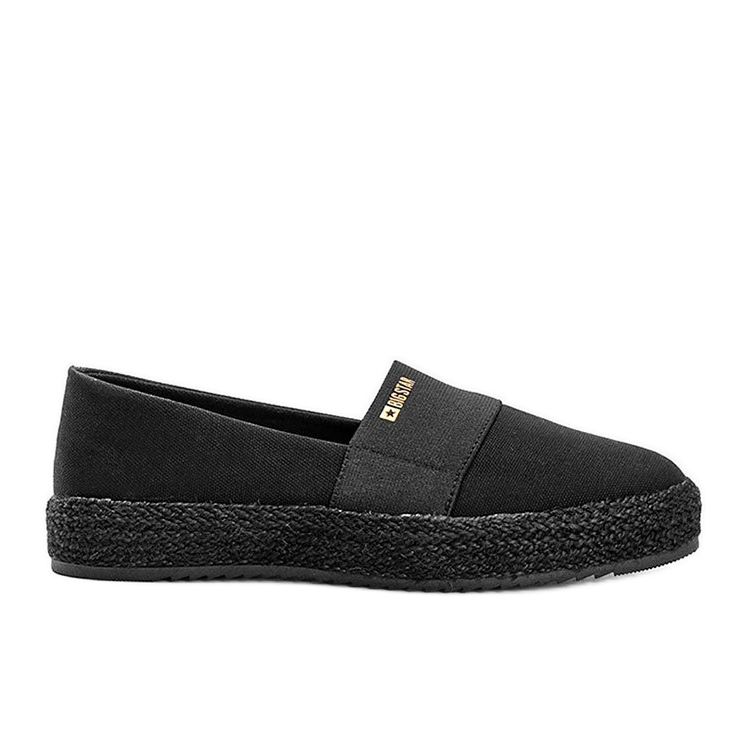 Black Big Star BeShi espadrilles for women