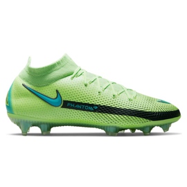 Nike Phantom Gt Elite Dynamic Fit Fg M CW6589 303 football shoe multicolored green Nike Phantom Gt Elite Dynamic Fit Fg M CW6589 303 football shoe multicolored green