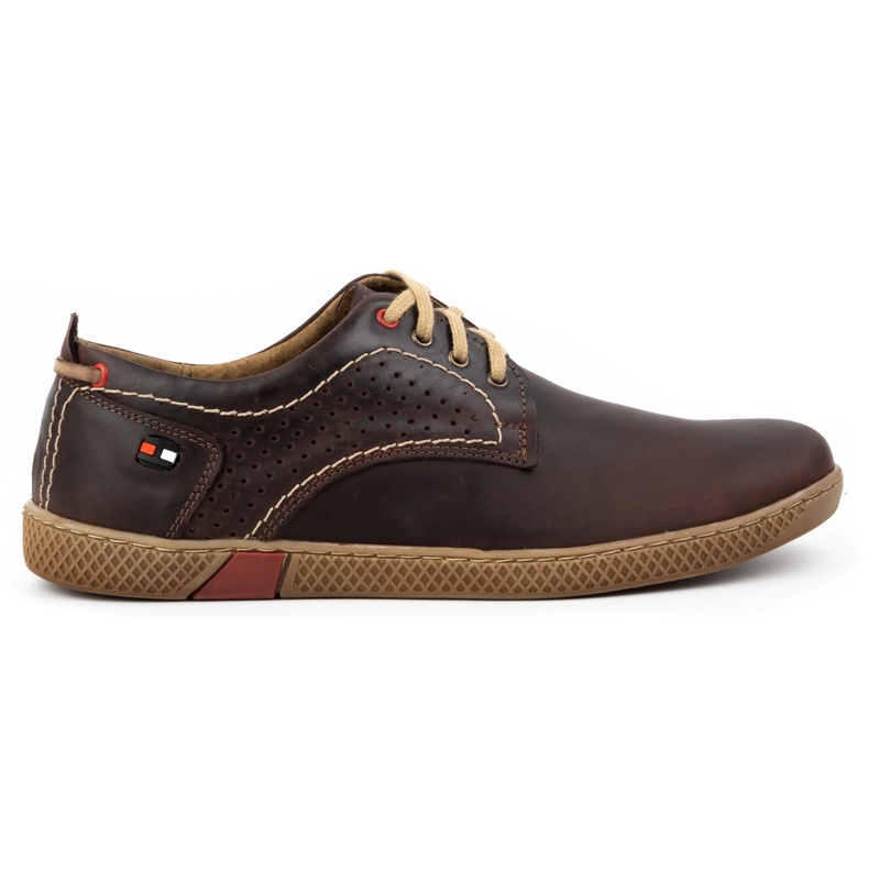 Olivier Casual men's shoes 302GT brown