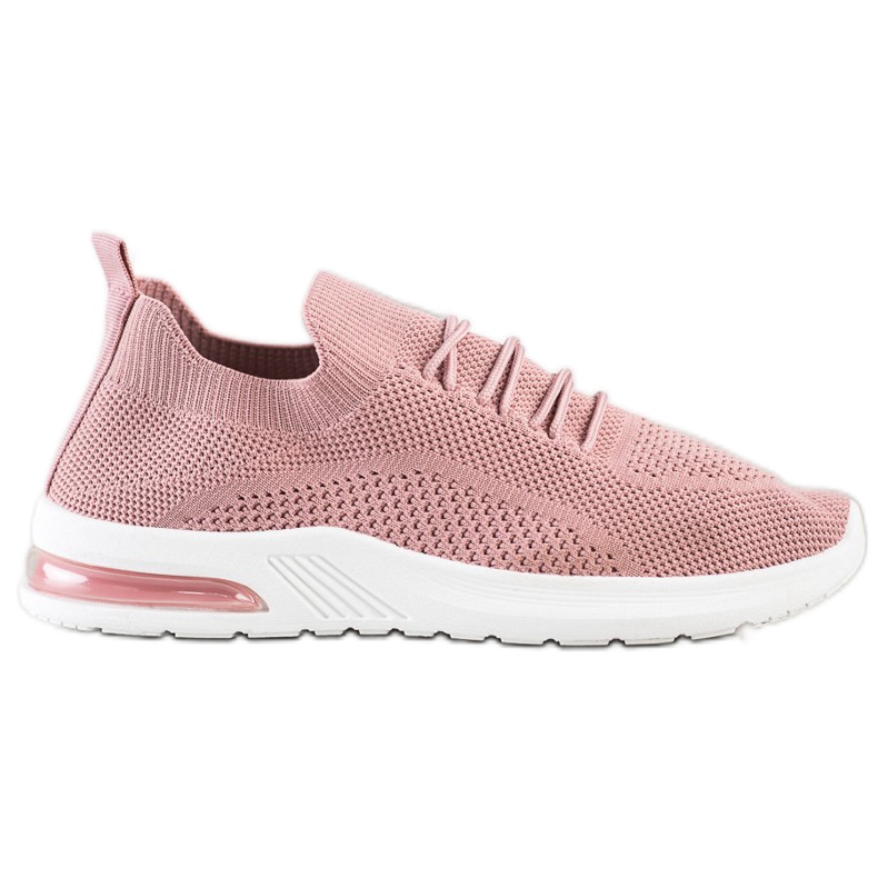 Diamantique Pink Sport Shoes