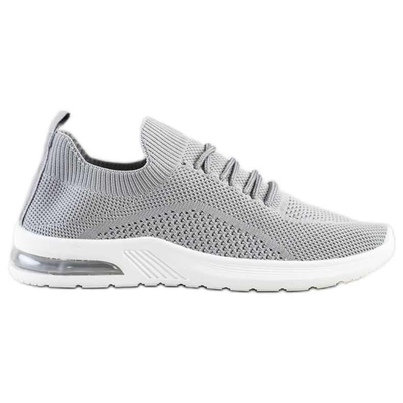 Diamantique Gray Sport Shoes grey