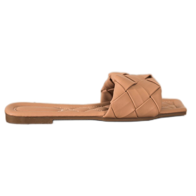 SHELOVET Casual Beige Slippers SHELOVET Casual Beige Slippers