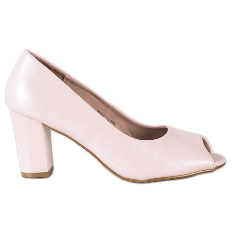 Goodin Open Toe pumps pink