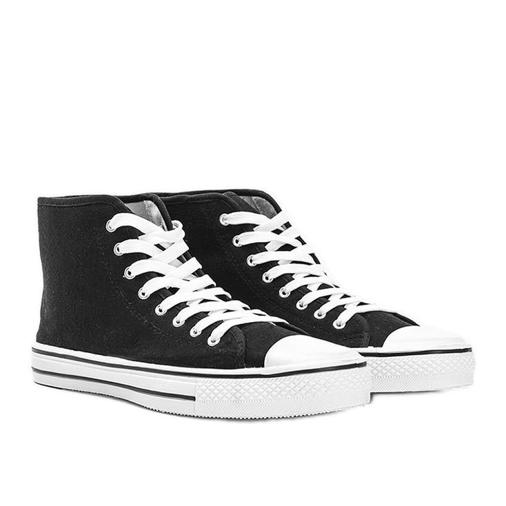 Men's black sneakers Gin ankle
