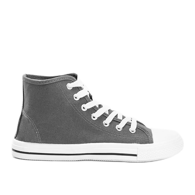 Men's gray sneakers Gin ankle grey