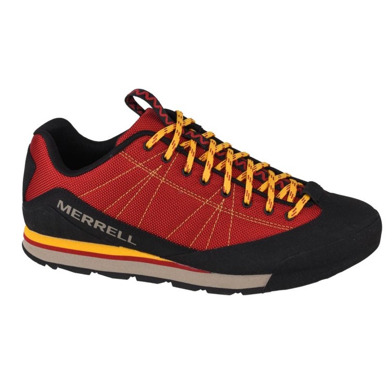 red merrell shoes