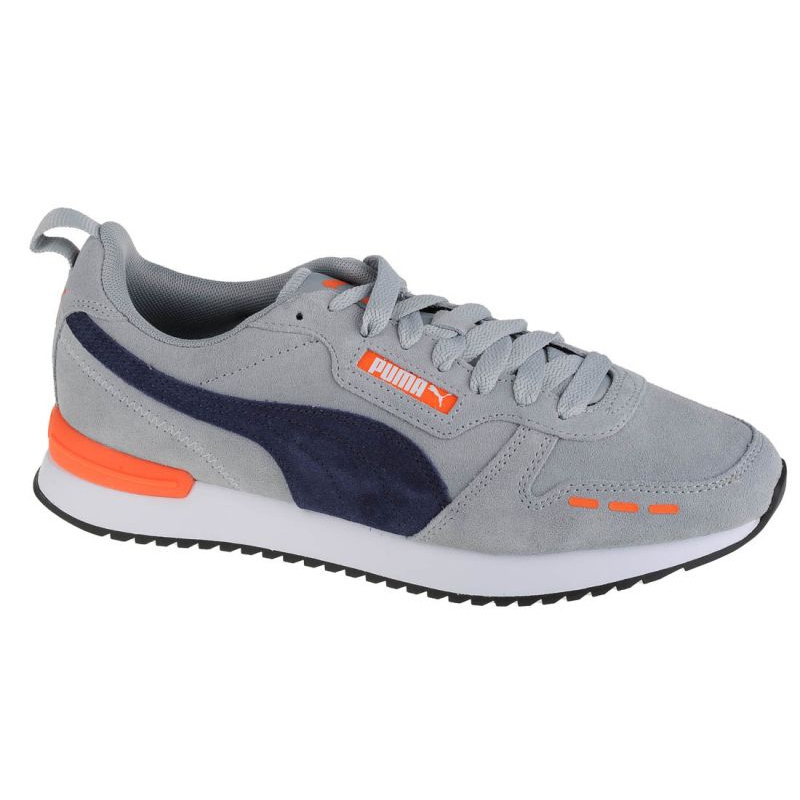 Gray and orange puma shoes hotsell