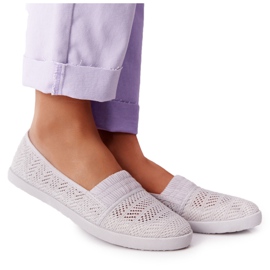 Openwork Slip-On Gray Chillout Sneakers grey