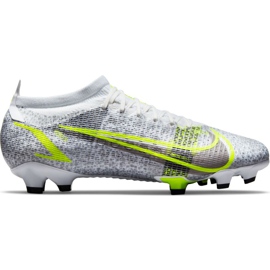 Nike Mercurial Vapor 14 Pro Fg CU5693 107 soccer shoes silver