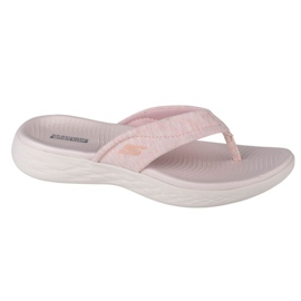 Skechers On the Go 600-Sunbathe W 140000-LTPK Flip Flops black pink Skechers On the Go 600-Sunbathe W 140000-LTPK Flip Flops black pink