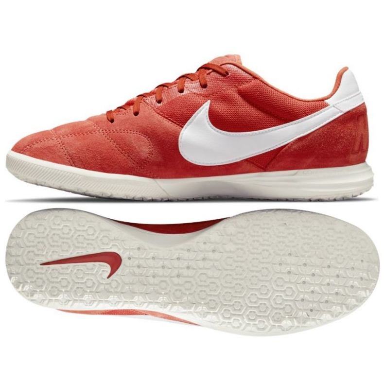Nike Premier 2 Sala Ic M AV3153 800 football shoes red