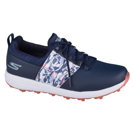 Skechers Go Golf Max-Lag W 14886-NVMT Shoe white navy blue Skechers Go Golf Max-Lag W 14886-NVMT Shoe white navy blue