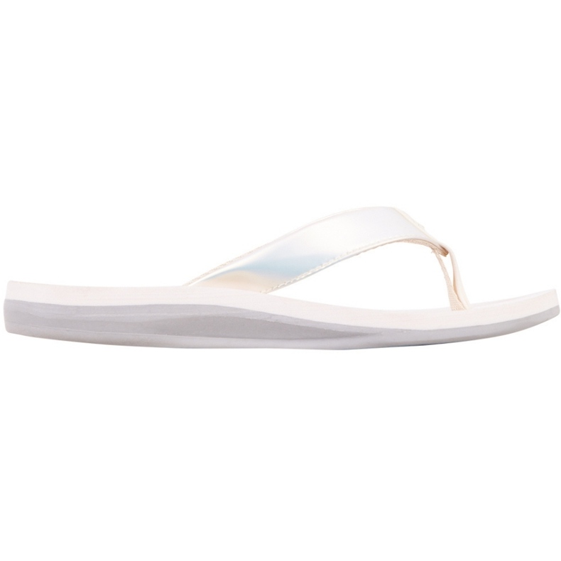 Kappa white women's slippers 242979 1017 multicolored
