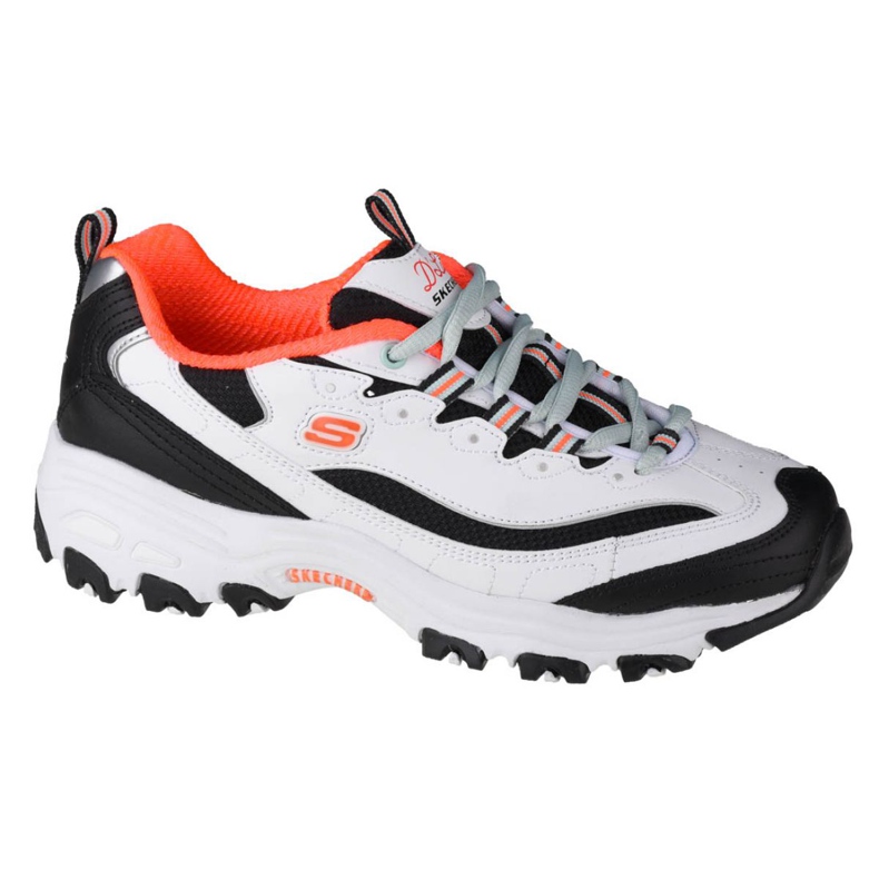 Skechers D'Lites Big Fan W 88888422-WBO white black orange