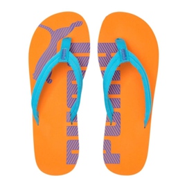 Puma Epic Flip v2 slippers orange 360248 52 blue Puma Epic Flip v2 slippers orange 360248 52 blue