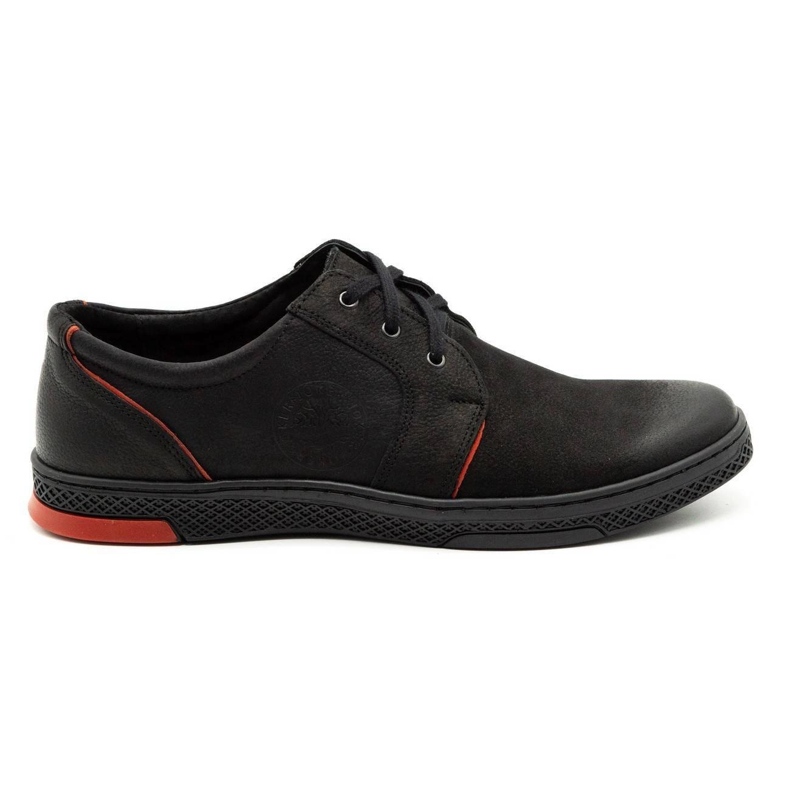Joker Men's leather casual shoes 322/2 black