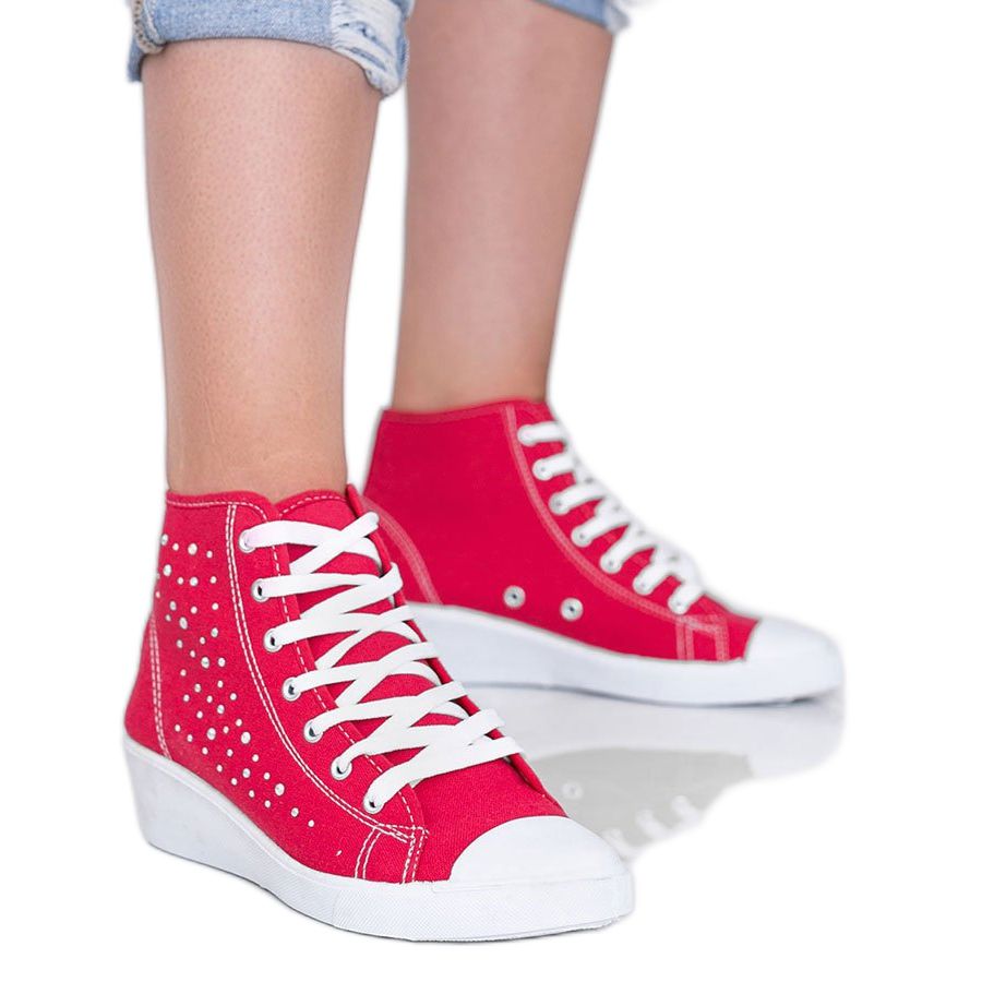 Women's ankle online high tennis shoes