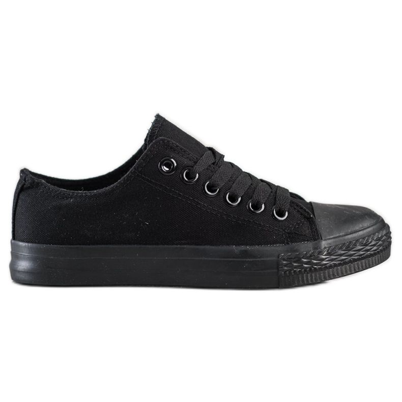 SHELOVET Sports Black Sneakers