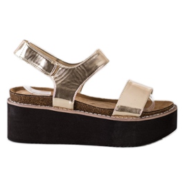 Corina Sandals On The Fashion Platform golden