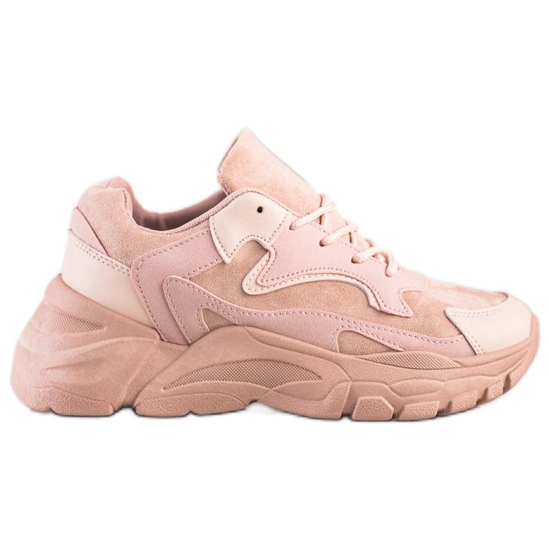 SHELOVET Casual Powder Sneakers pink SHELOVET Casual Powder Sneakers pink