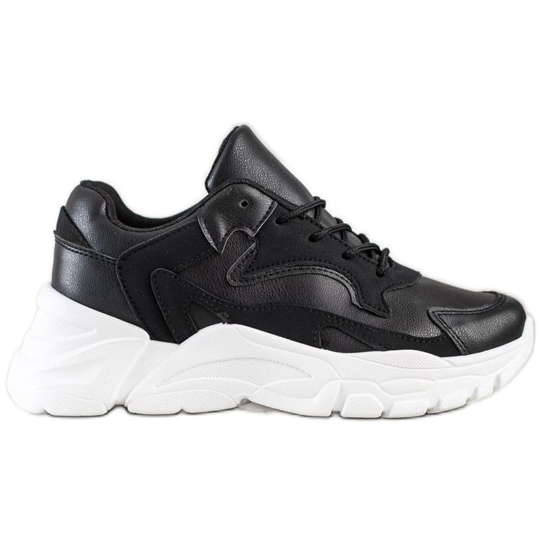 SHELOVET Casual Black Sneakers