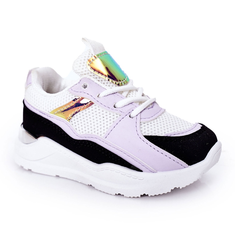 Children's Sport Shoes Sneakers Black-Violet Game Time white Children's Sport Shoes Sneakers Black-Violet Game Time white