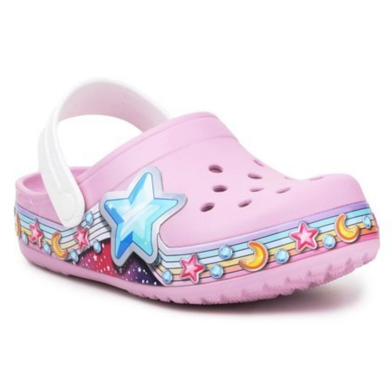 Crocs Fl Star Band Clog Jr 207075-6GD pink