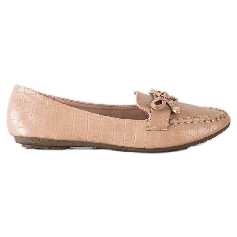 Kayla Casual Eco Leather Loafers brown