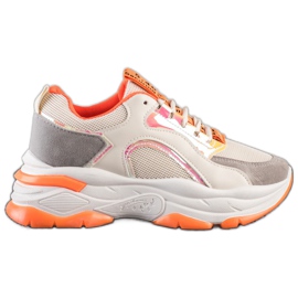 Sneakers on the FASHION platform multicolored