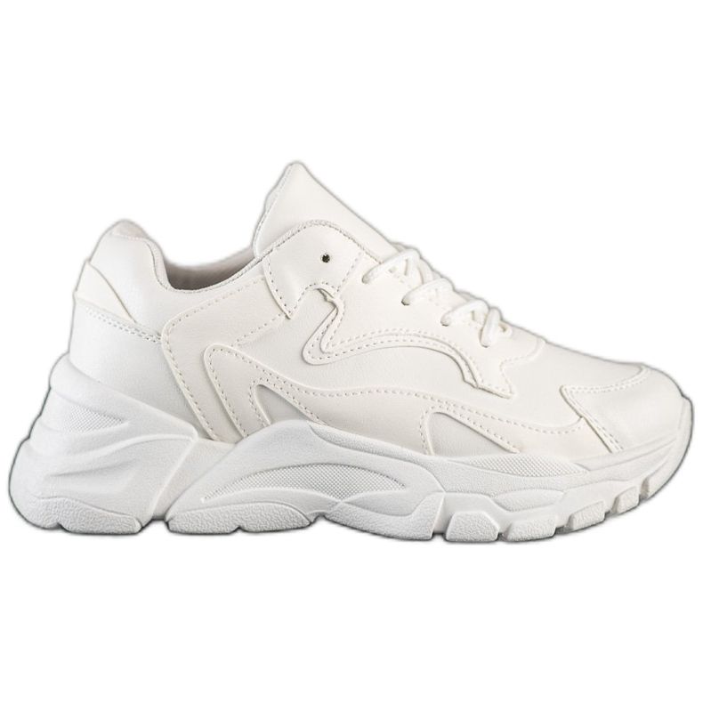 SHELOVET Casual White Sneakers