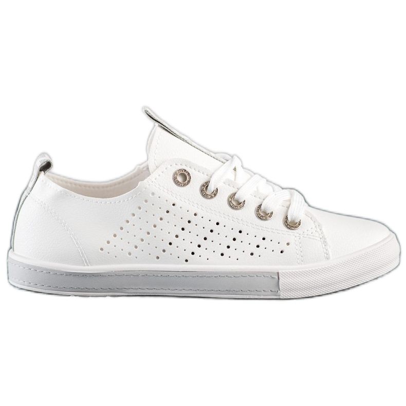 Bella Paris Sneakers With Eco Leather white