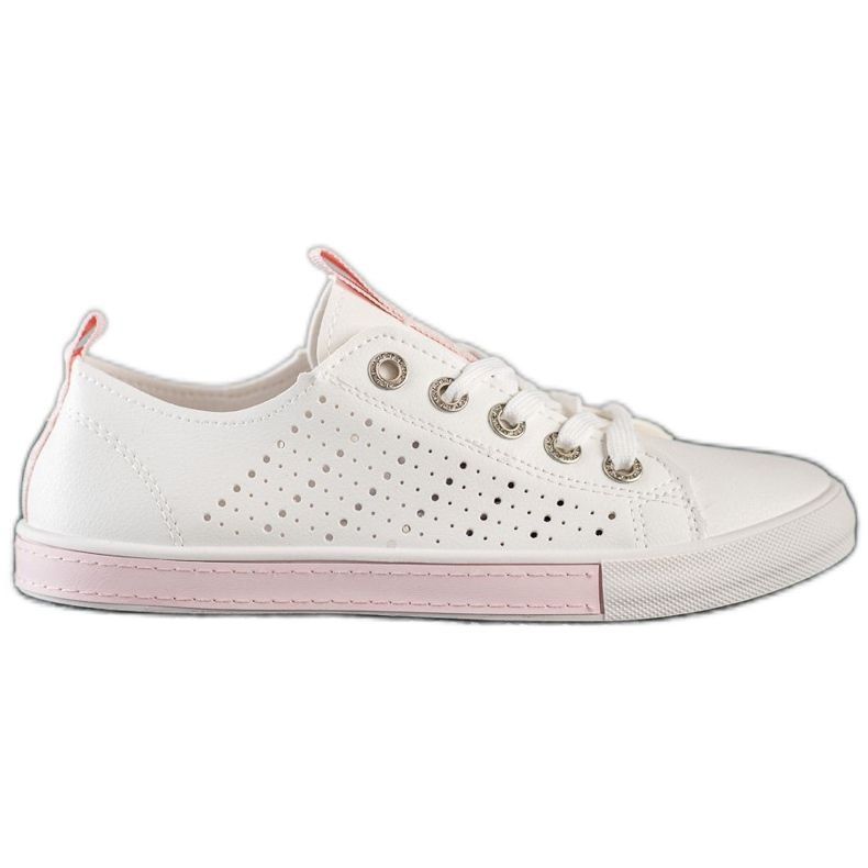 Bella Paris Sneakers With Eco Leather white