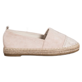 Bestelle Beige Suede Espadrilles