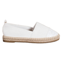 Bestelle White Suede Espadrilles