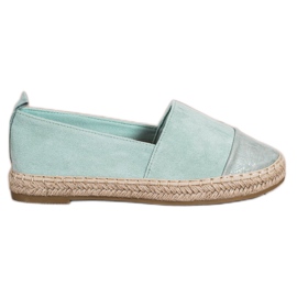 Bestelle Mint Suede Espadrilles green