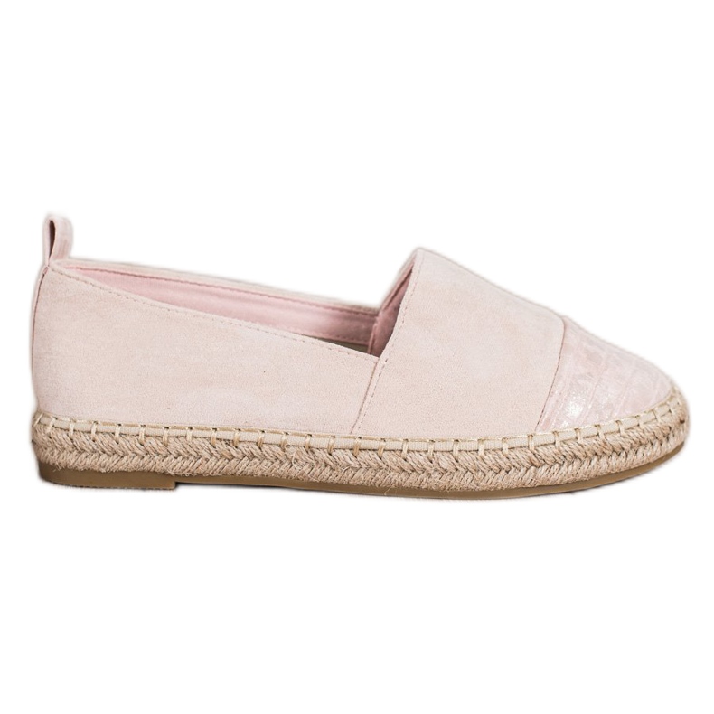 Bestelle Powder Suede Espadrilles pink