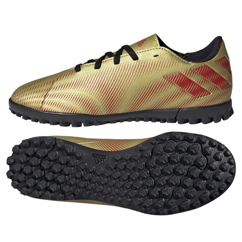 Shoes adidas Nemeziz Messi .4 Tf Jr FY0812 golden golden Shoes adidas Nemeziz Messi .4 Tf Jr FY0812 golden golden