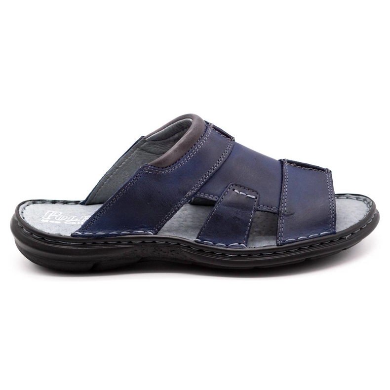 Polbut Men's slippers 358 navy blue Polbut Men's slippers 358 navy blue