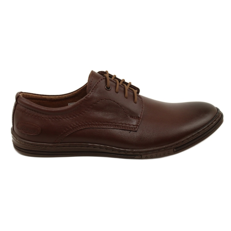 Olivier Leather shoes for men 295LU brown Olivier Leather shoes for men 295LU brown