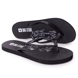 Women's flip-flops Big Star FF274A309 Black
