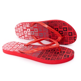 Women's Flip-flops Big Star FF274A305 Red Women's Flip-flops Big Star FF274A305 Red